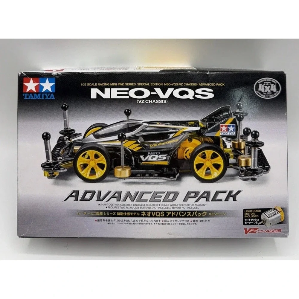 TAMIYA Mini 4WD NEW Kit: JR NEO-VQS ADVANCED PACK ( 95598 ) 1/32 Quick Shipping.